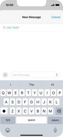 Press the microphone icon and say the required text. Press the microphone icon and say the required text.