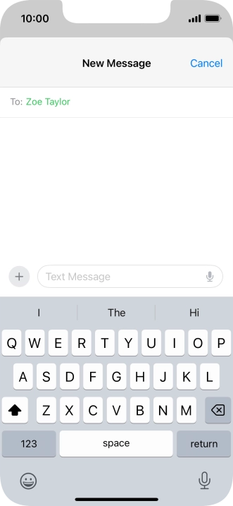 Press the microphone icon and say the required text. Press the microphone icon and say the required text.