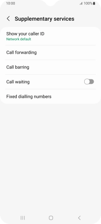 Press Fixed dialling numbers.