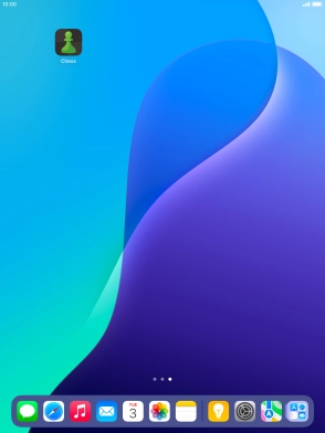 Press and hold the required app.