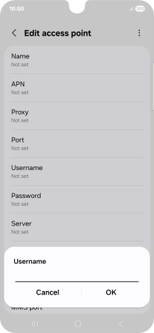Key in wap and press OK.