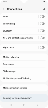 Press Data usage. Press Data usage.