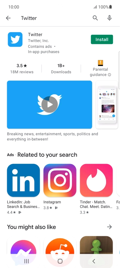 Press Twitter.