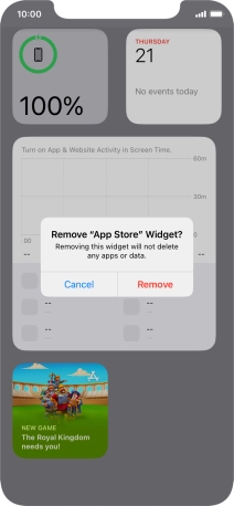 Press Remove. Press Remove.