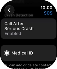 Press Medical ID. Press Medical ID.