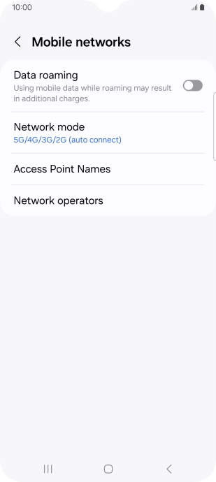 Press Access Point Names. Press Access Point Names.