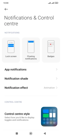 Press App notifications. Press App notifications.