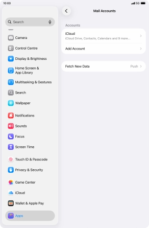 Slide your finger upwards starting from the bottom of the screen to return to the home screen.