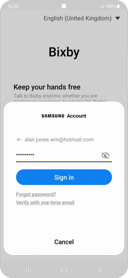 Press Sign in. Press Sign in.