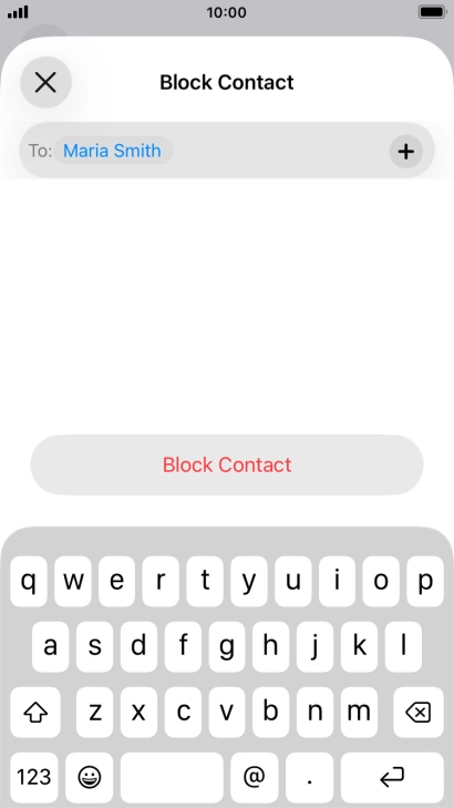 Press To: and key in the number you want to block.