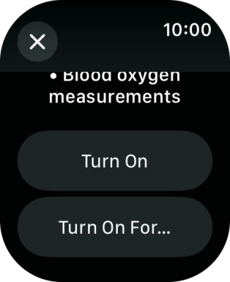 Press Turn On.