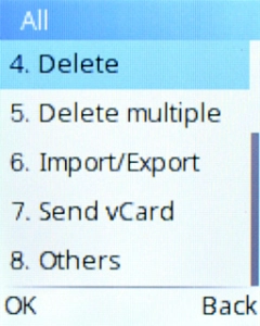 Select Import/Export. Select Import/Export.