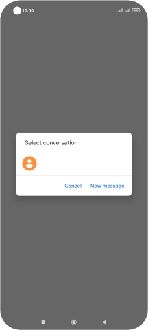 Press New message.