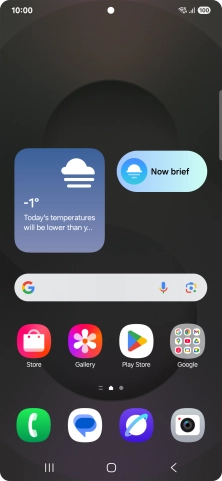 The Wi-Fi icon shows that your phone is connected to a Wi-Fi network.