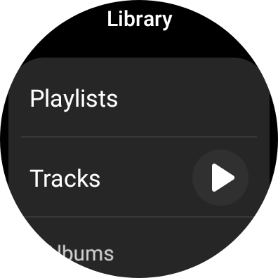 Press Tracks.