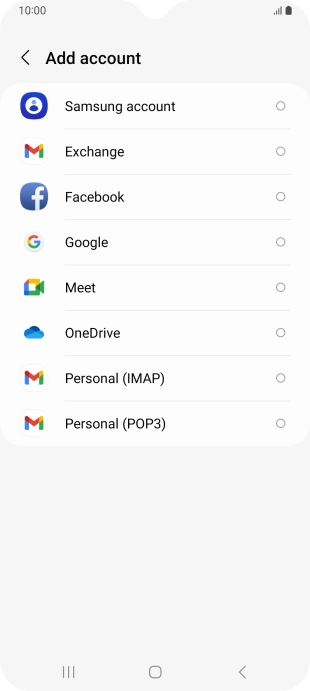Press Google.