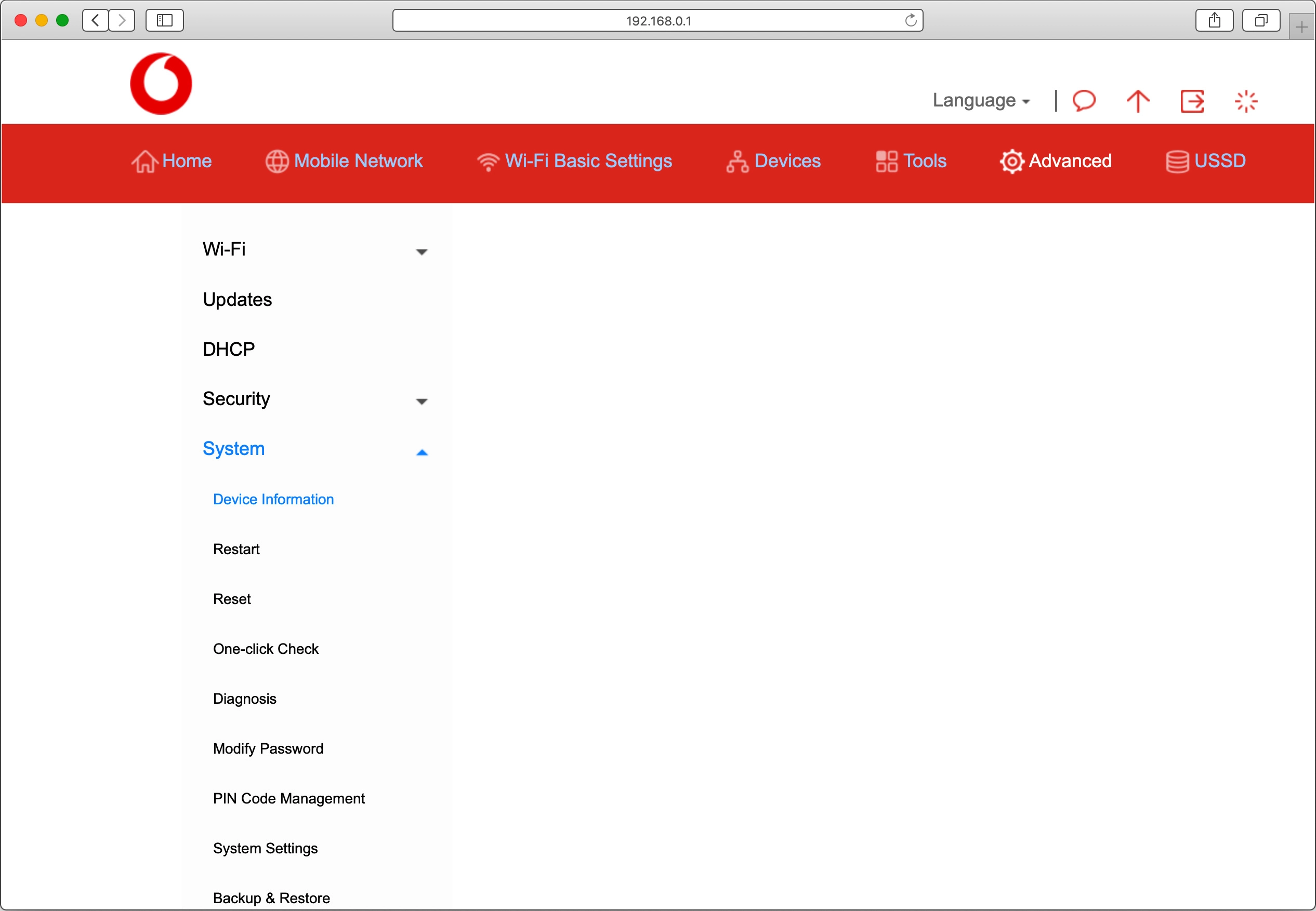 Click PIN Code Management.
