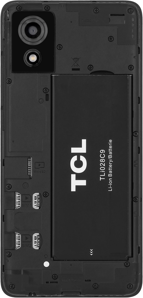 Place your SIM as illustrated on the first SIM holder.