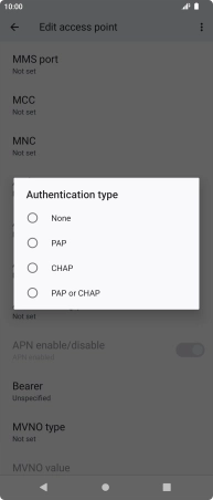 Press None. Press None.