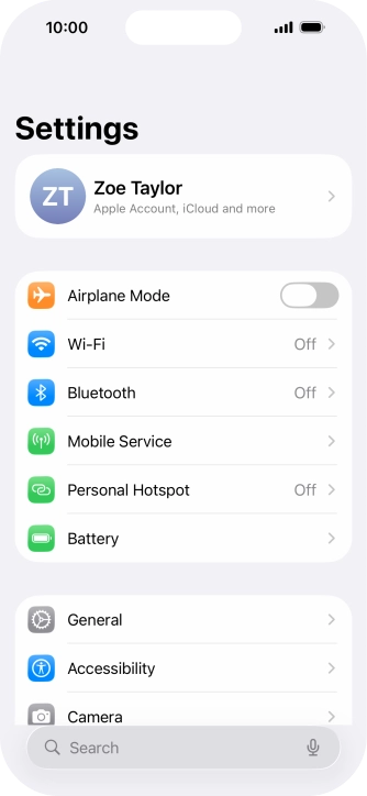 Press Mobile Service.