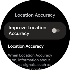 If you press the indicator next to 