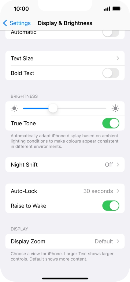 Press the indicator next to Press the indicator next to