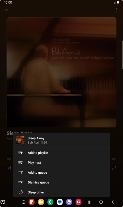 Press the add icon.