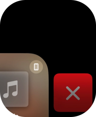 Press the close icon. Press the close icon.