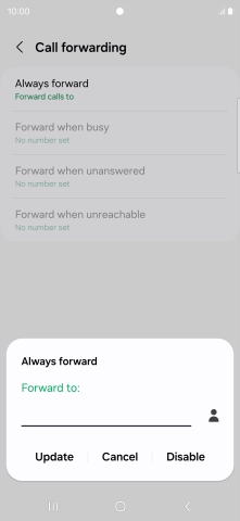 Press Disable. Press Disable.