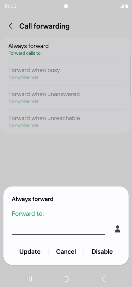 Press Disable. Press Disable.