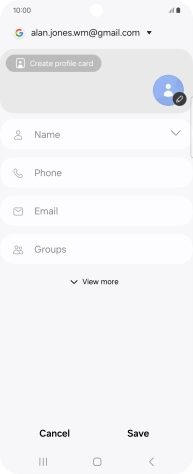 Press Name and key in the required name. Press Name and key in the required name.