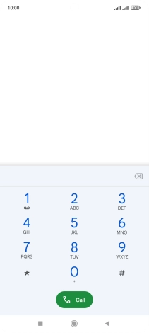 Press the Home key to return to the home screen. Press the Home key to return to the home screen.
