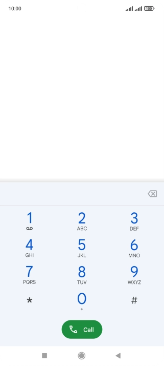 Press the Home key to return to the home screen. Press the Home key to return to the home screen.