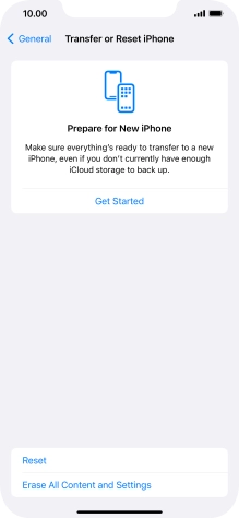 Press Get Started. Press Get Started.