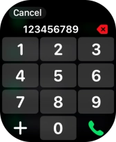Key in the required number and press the call icon. Key in the required number and press the call icon.
