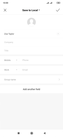 Press Phone and key in the required phone number. Press Phone and key in the required phone number.