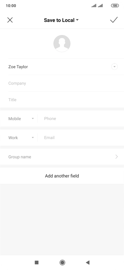 Press Phone and key in the required phone number. Press Phone and key in the required phone number.