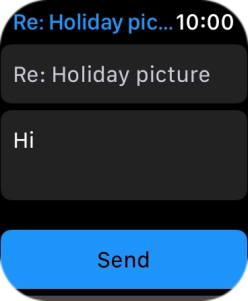 Press Send. Press Send.