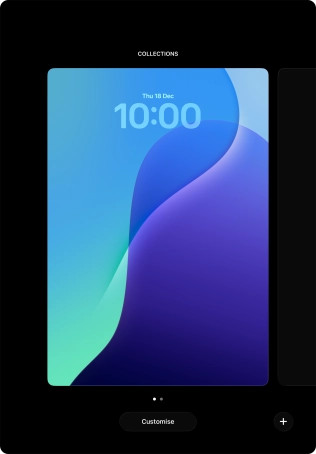Press the add icon.