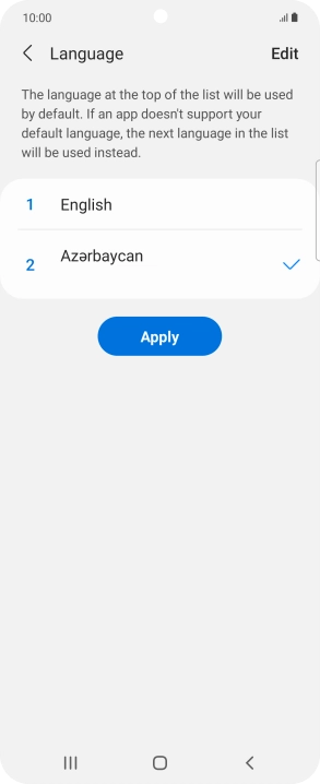 Press Apply.