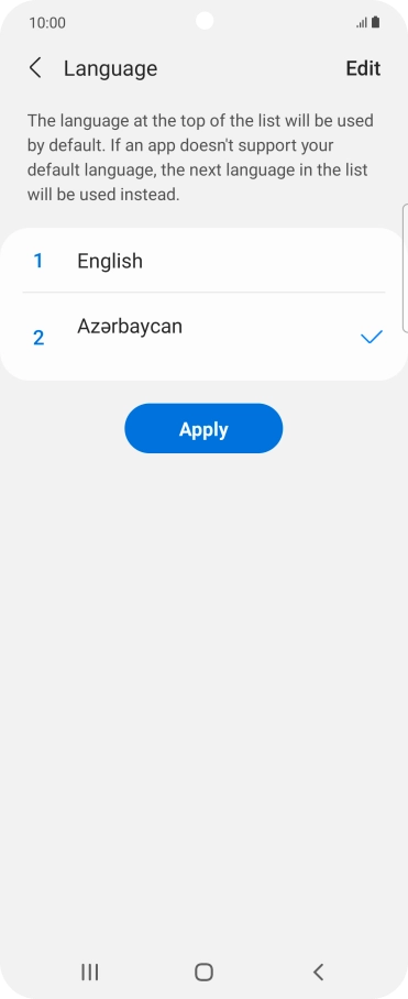Press Apply.