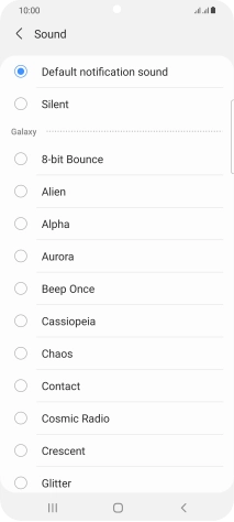 Press the required message tones to hear them.