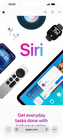 Slide your finger upwards starting from the bottom of the screen to return to the home screen.