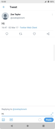 Write your reply and press Reply. Write your reply and press Reply.