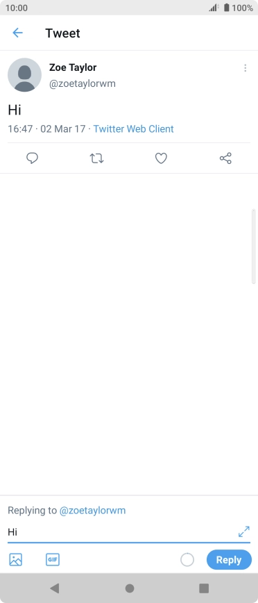 Write your reply and press Reply. Write your reply and press Reply.