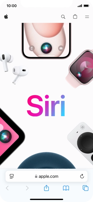 Slide your finger upwards starting from the bottom of the screen to return to the home screen.