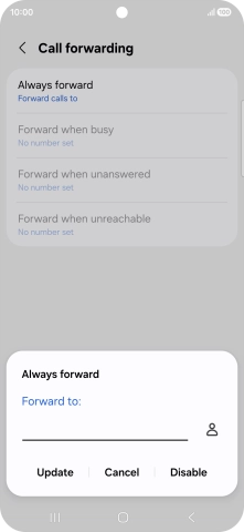 Press Disable.