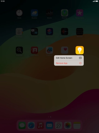 Press Remove App. Press Remove App.