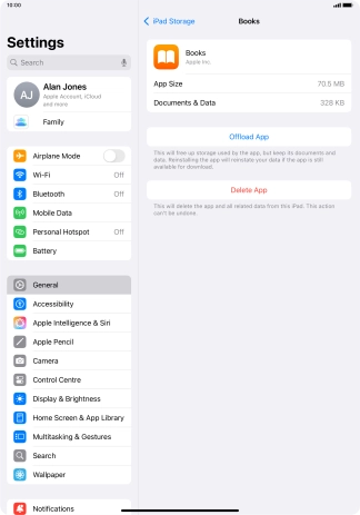 Press Offload App.
