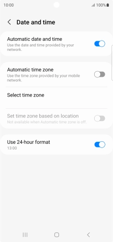 Press the indicator next to Press the indicator next to